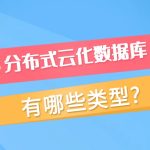 分布式云化数据库有哪些类型？